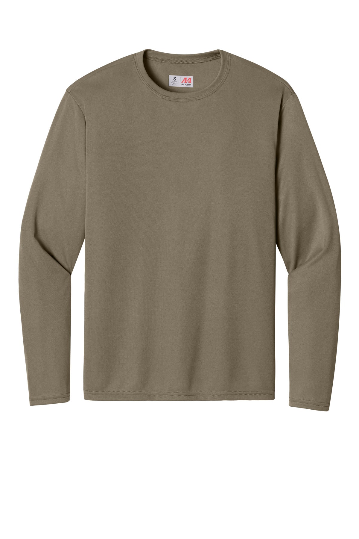 A4 Cooling Performance Long Sleeve Tee - Olive