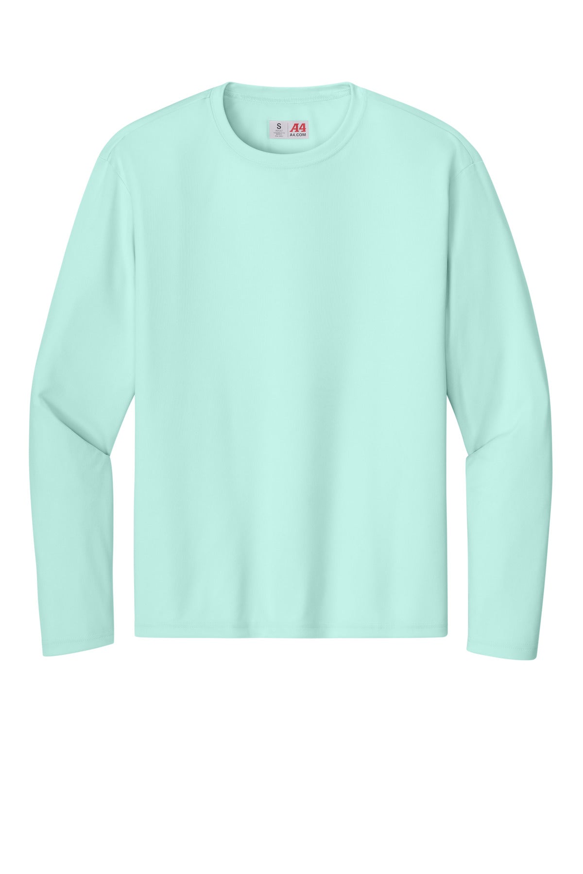 A4 Cooling Performance Long Sleeve Tee - Pastel Mint