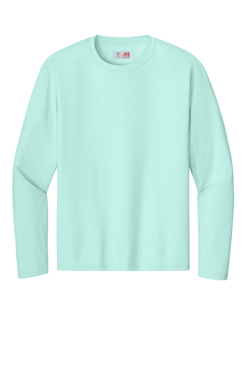 A4 Cooling Performance Long Sleeve Tee - Pastel Mint