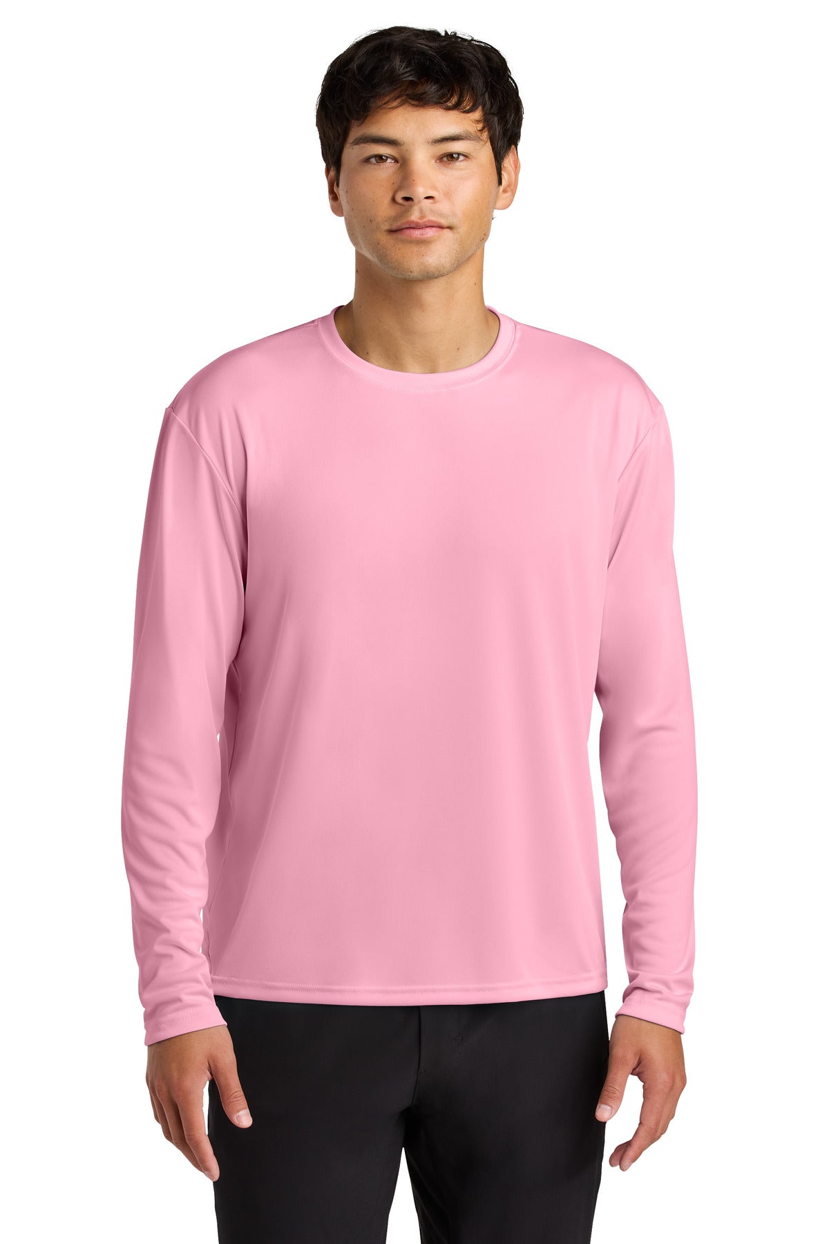 A4 Cooling Performance Long Sleeve Tee - Pink