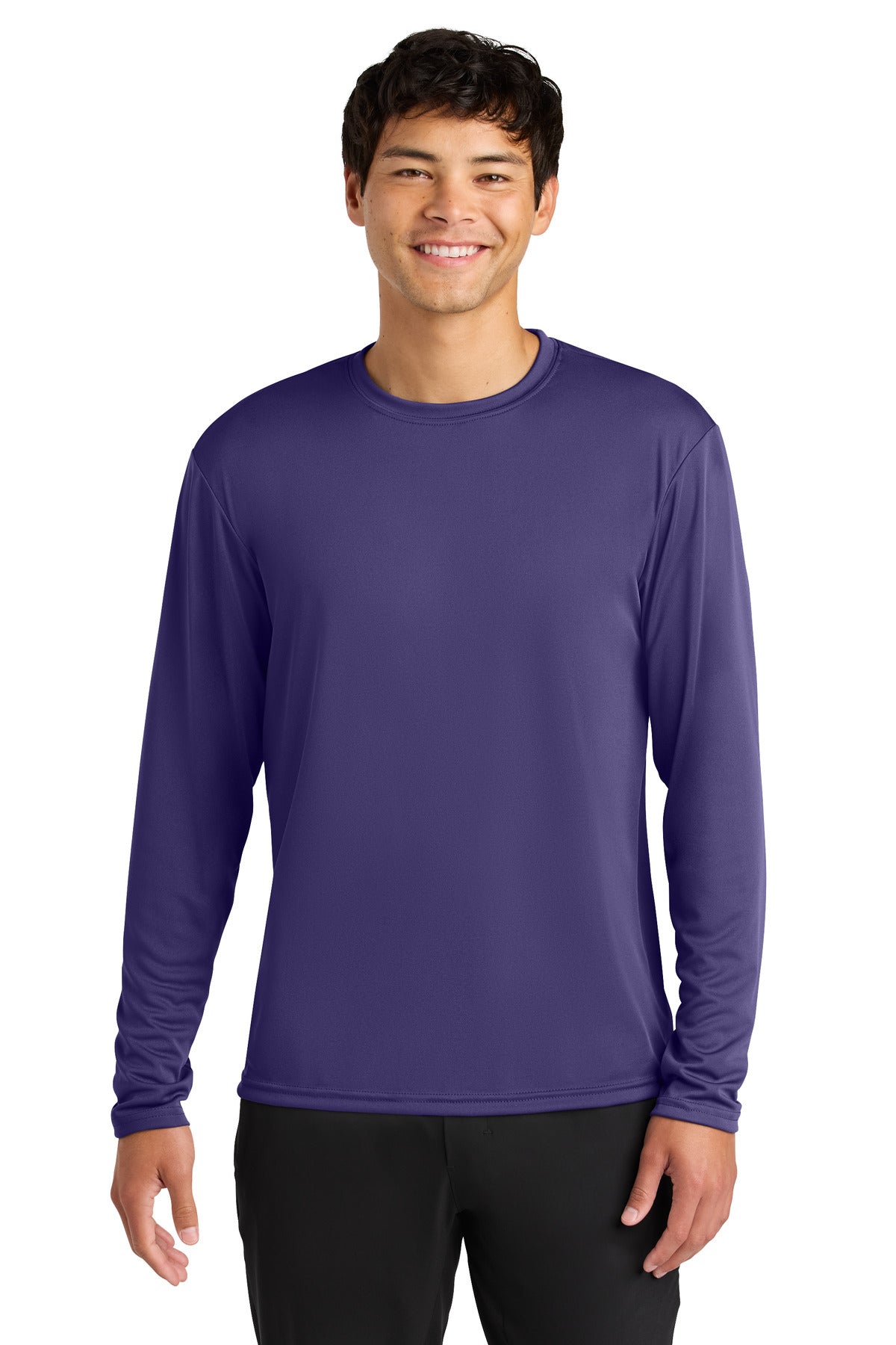A4 Cooling Performance Long Sleeve Tee - Purple
