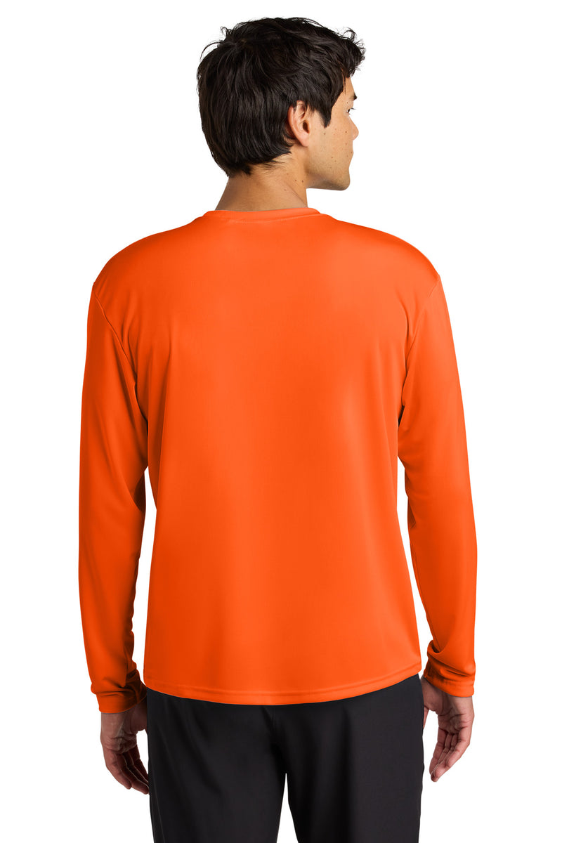 A4 Cooling Performance Long Sleeve Tee - Safety Orange