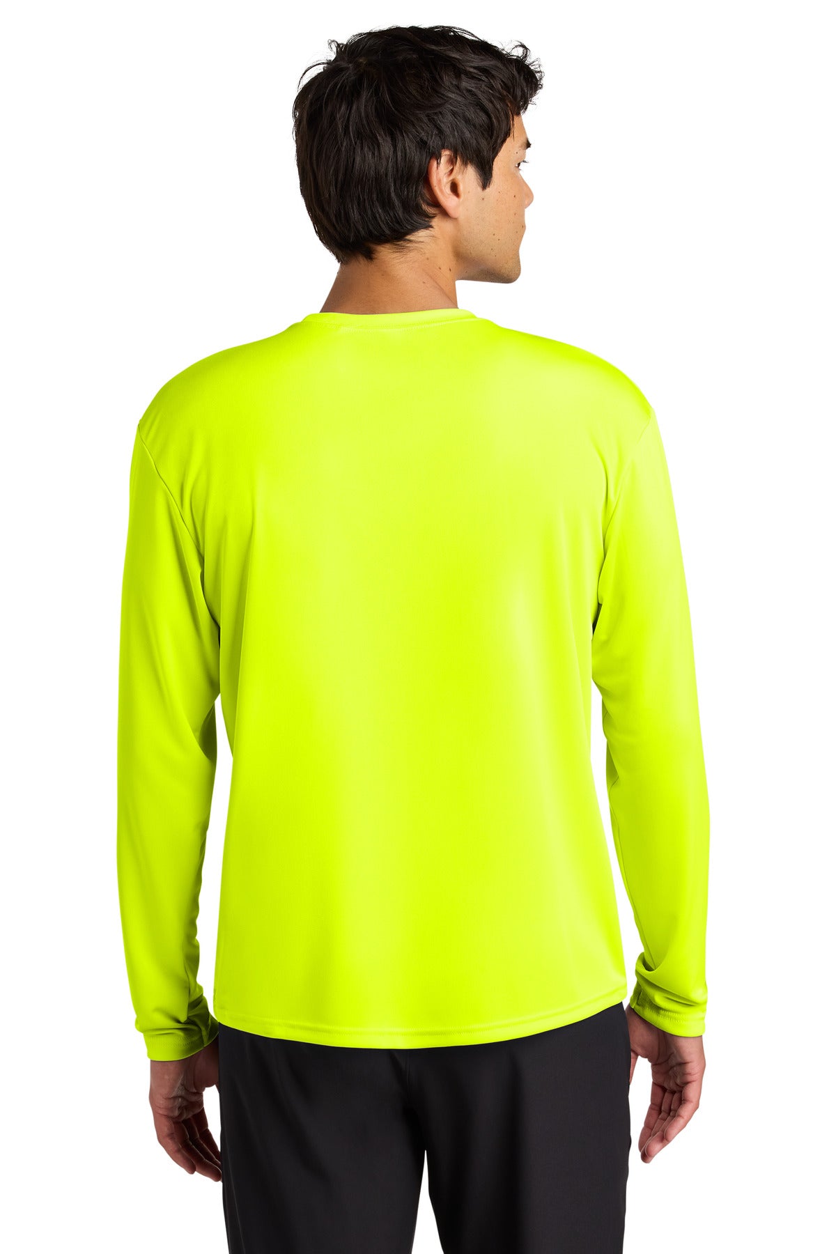 A4 Cooling Performance Long Sleeve Tee - Safety Yellow