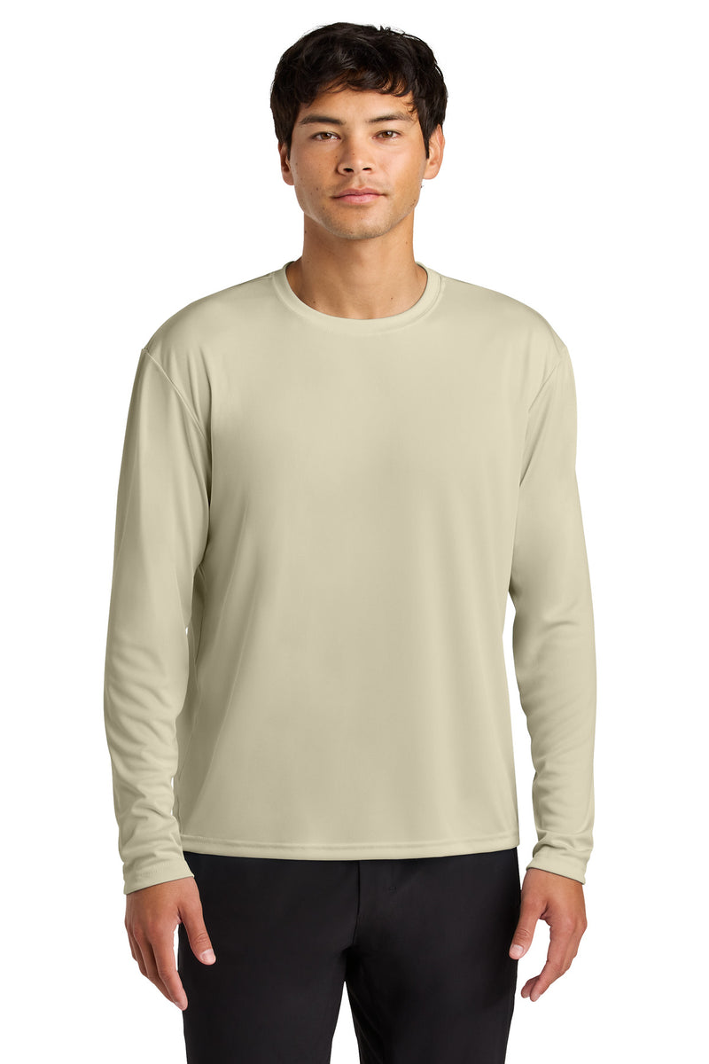 A4 Cooling Performance Long Sleeve Tee - Sand