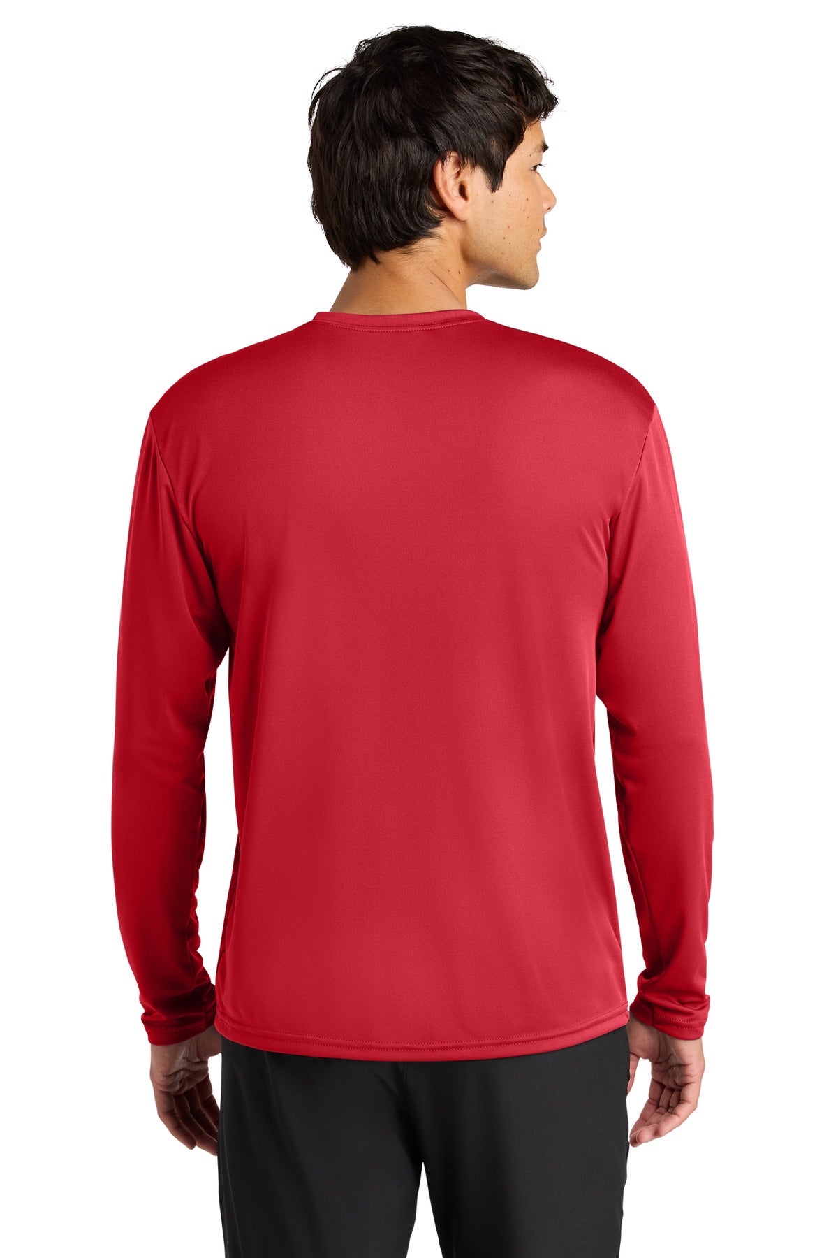 A4 Cooling Performance Long Sleeve Tee - Scarlet