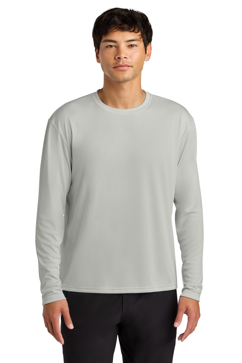 A4 Cooling Performance Long Sleeve Tee - Silver