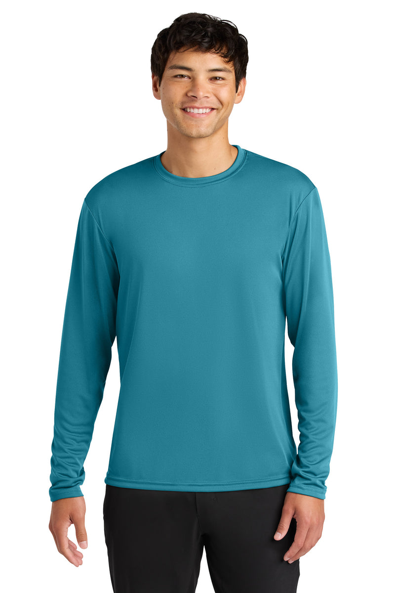 A4 Cooling Performance Long Sleeve Tee - Teal