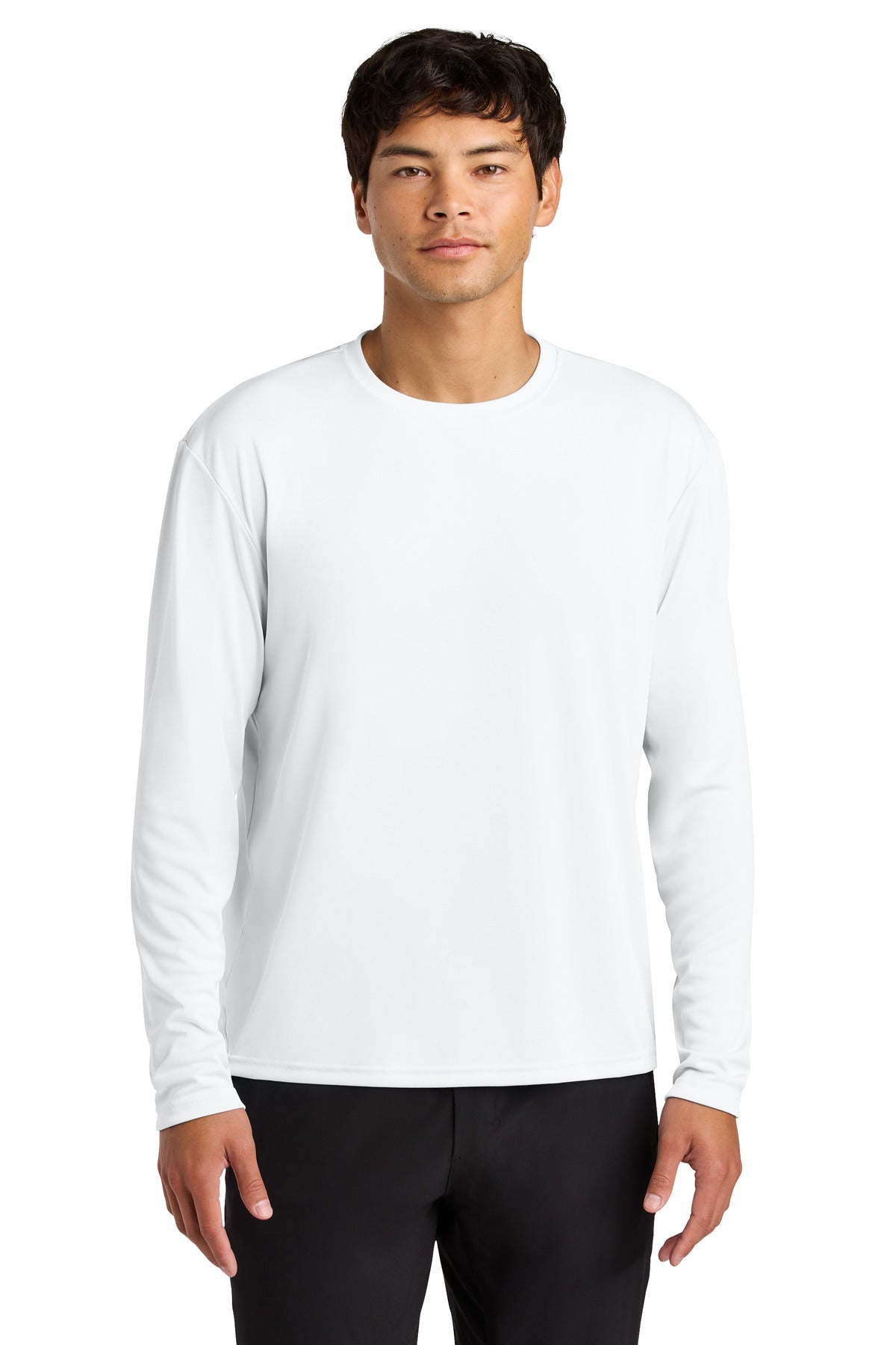 A4 Cooling Performance Long Sleeve Tee - White