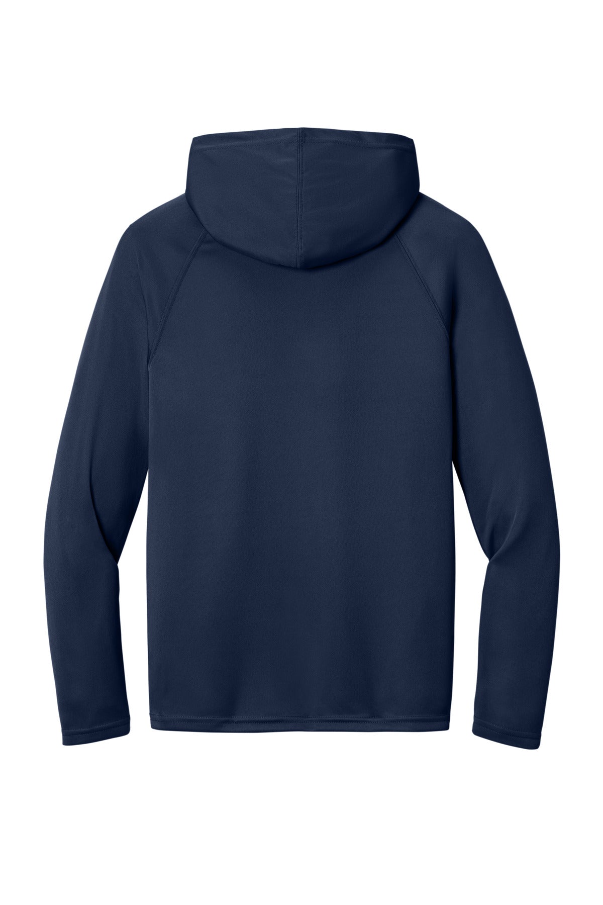 A4 Cooling Performance Long Sleeve Hooded Tee - Navy