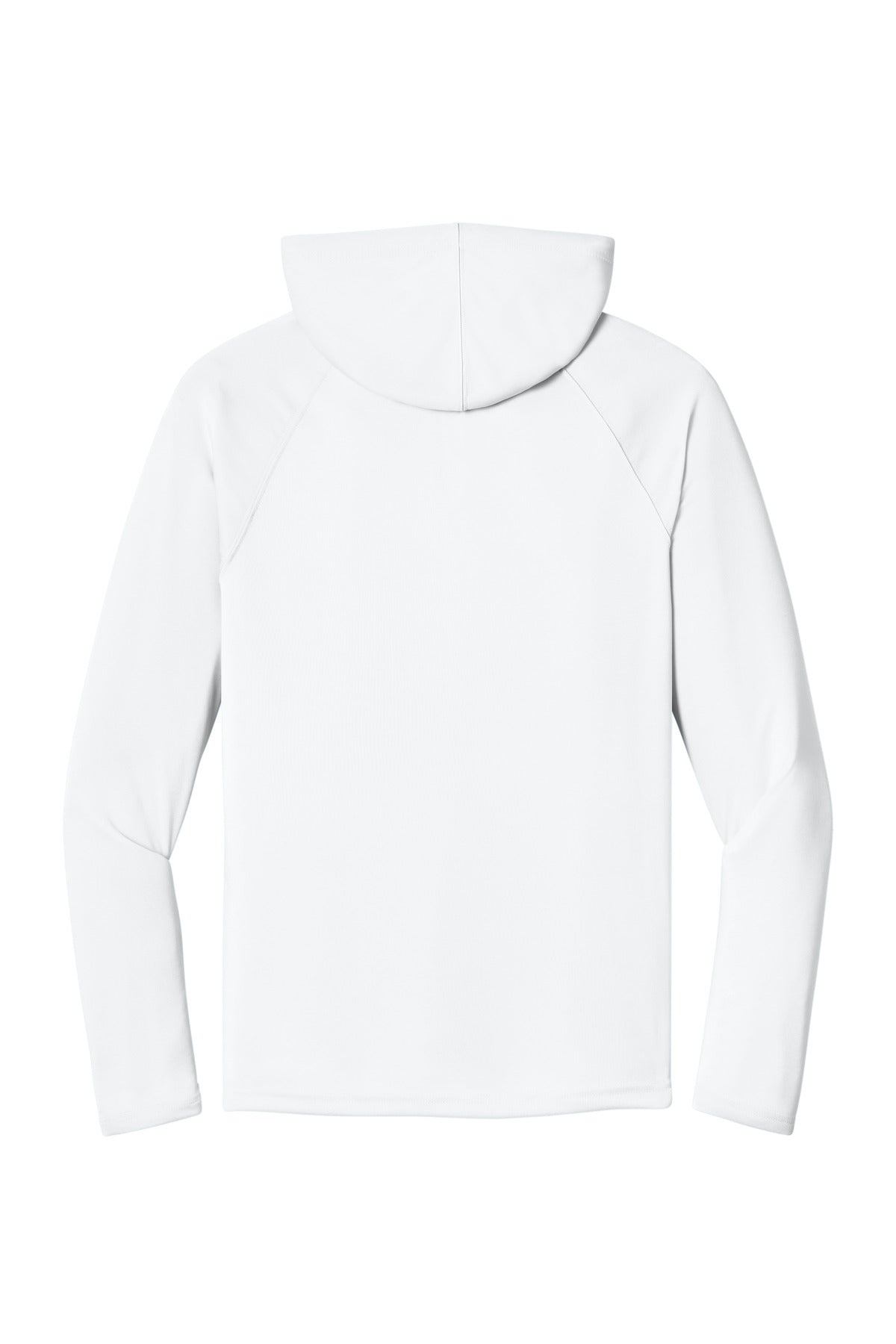 A4 Cooling Performance Long Sleeve Hooded Tee - White