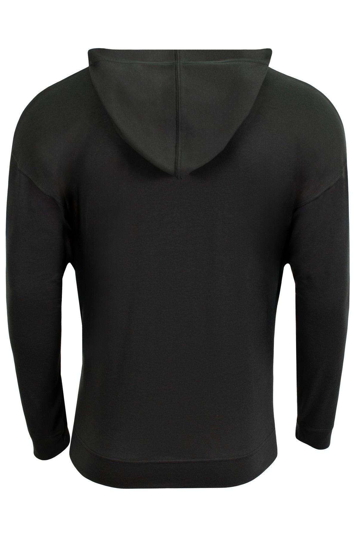 A4 Softek Long Sleeve Hooded Tee - Black