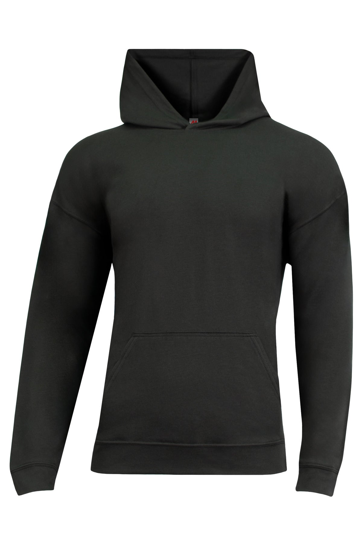 A4 Softek Long Sleeve Hooded Tee - Black
