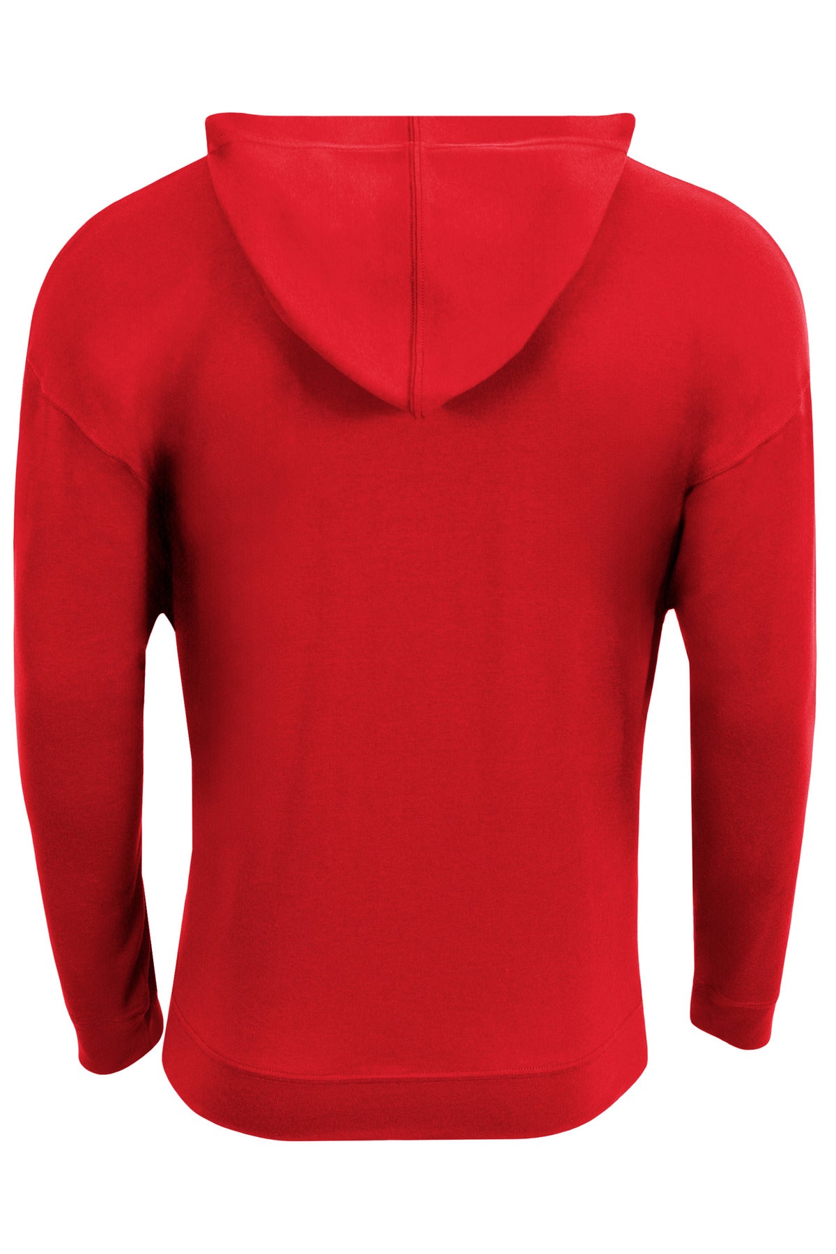 A4 Softek Long Sleeve Hooded Tee - Scarlet