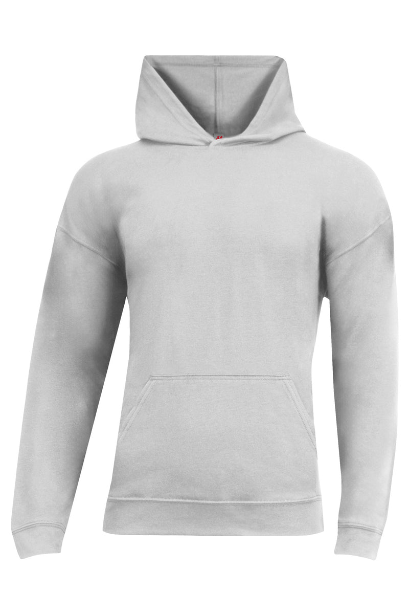 A4 Softek Long Sleeve Hooded Tee - Silver