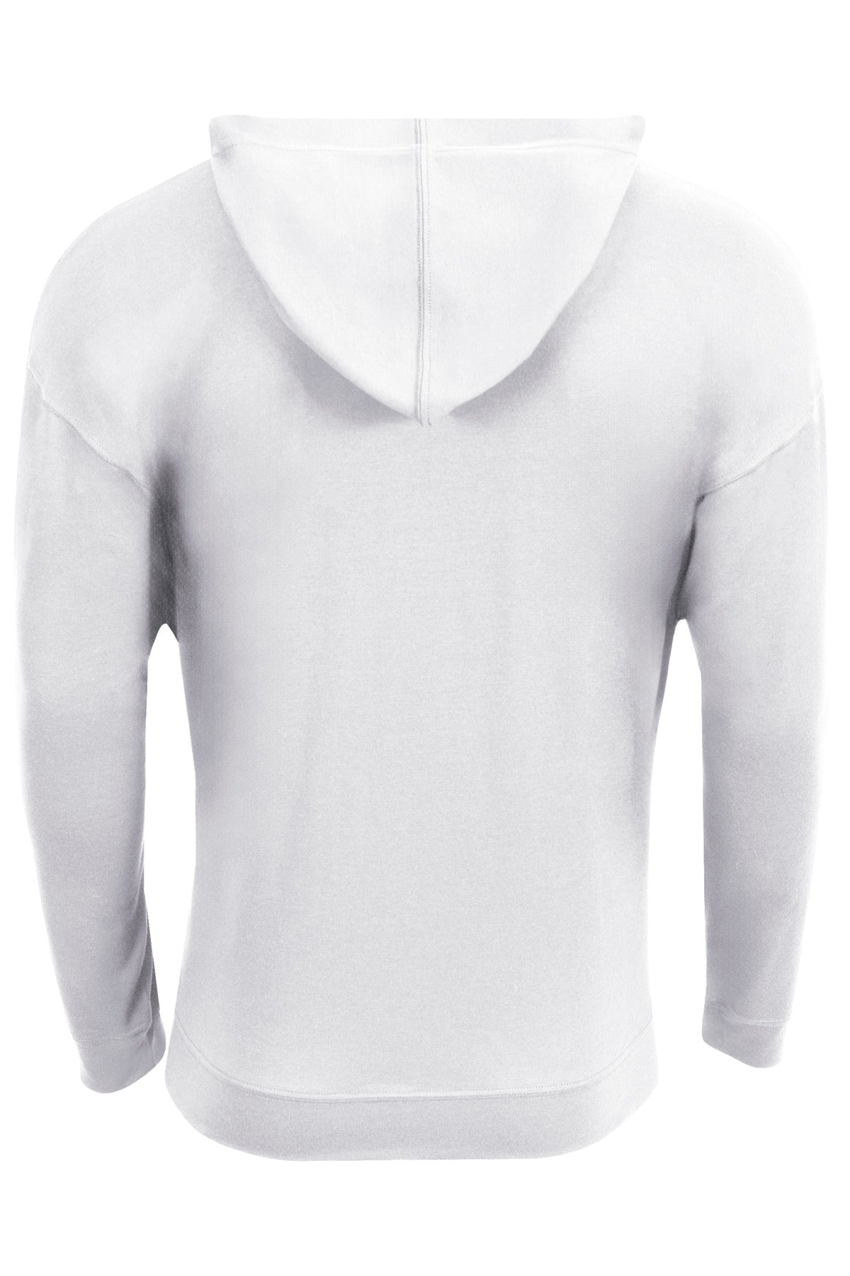A4 Softek Long Sleeve Hooded Tee - White