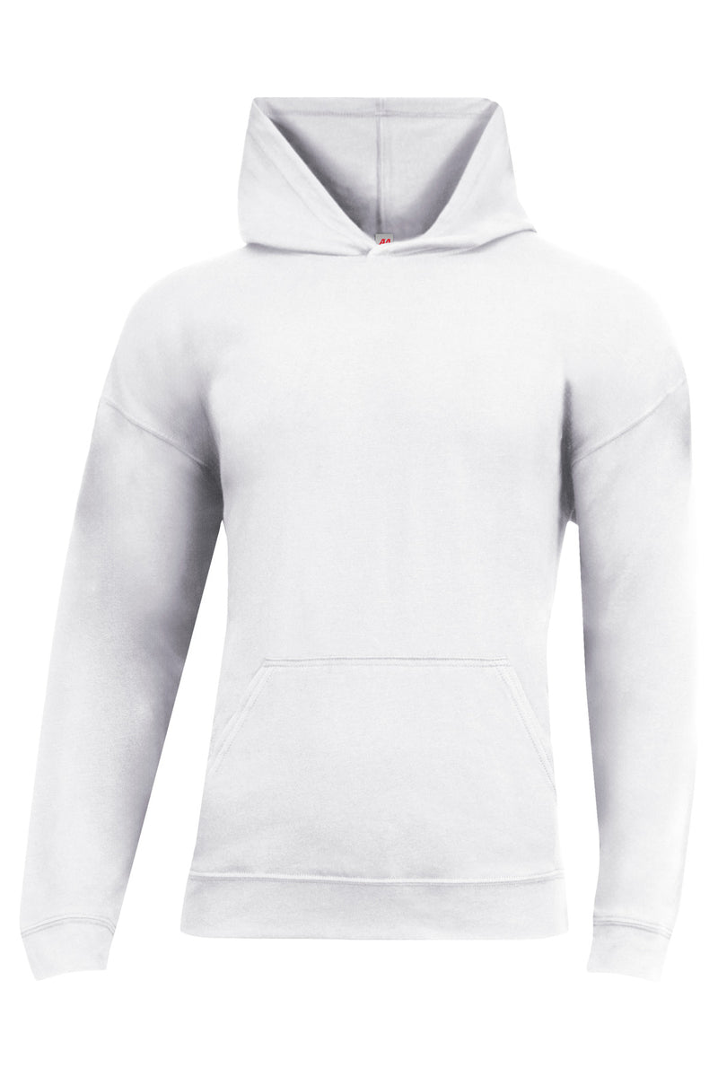 A4 Softek Long Sleeve Hooded Tee - White