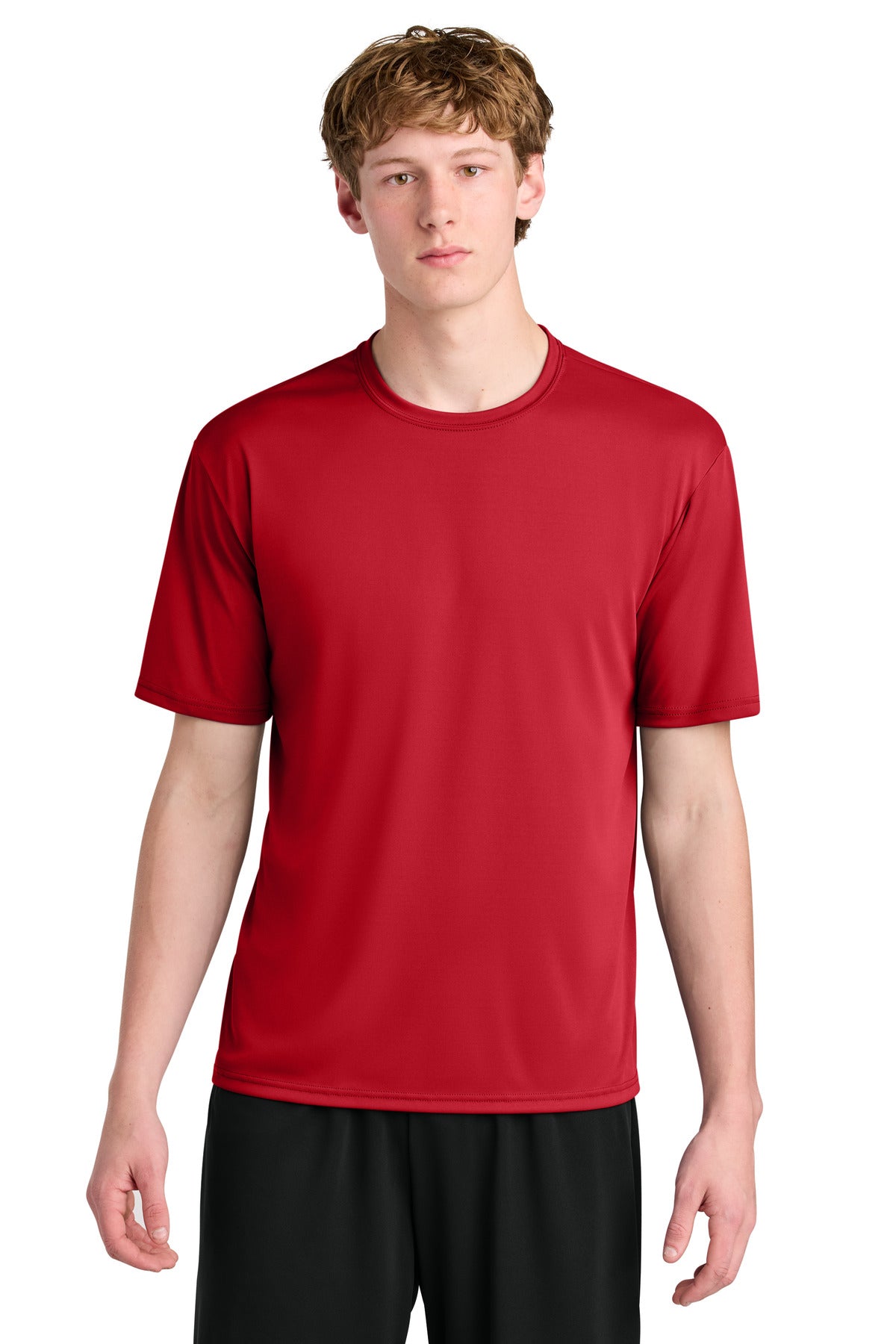 A4 AirFlex Short Sleeve Tee - Scarlet