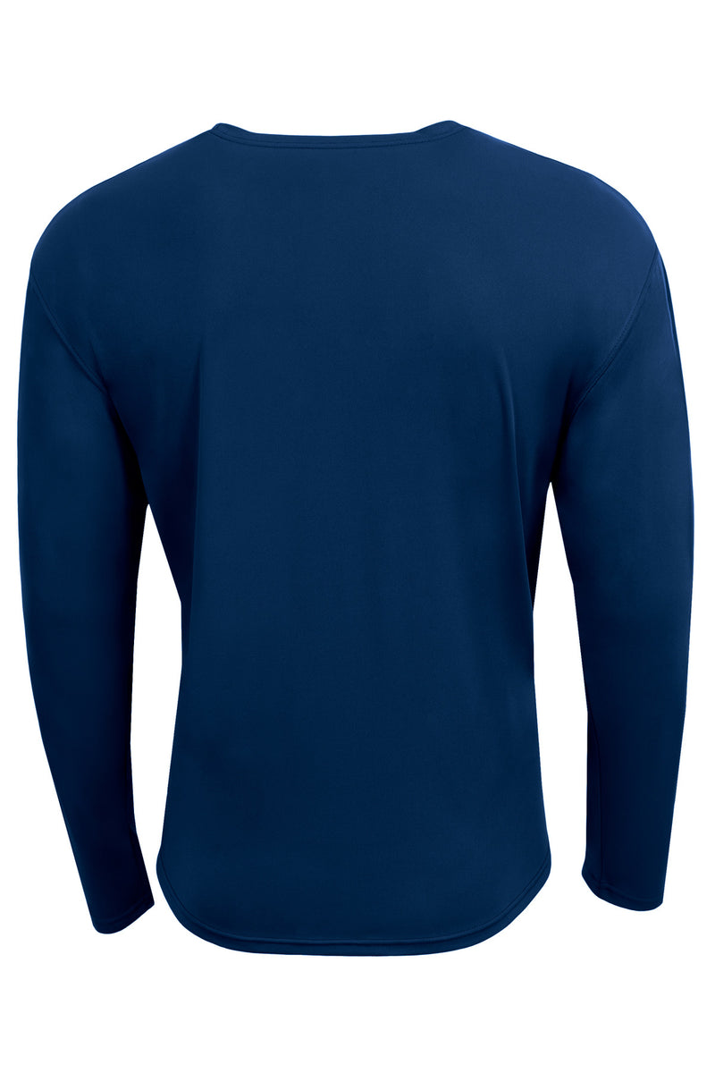 A4 AirFlex Long Sleeve Tee - Navy