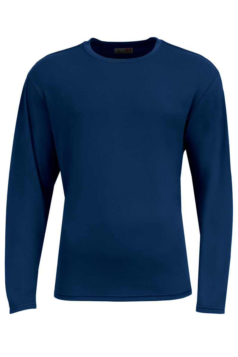 A4 AirFlex Long Sleeve Tee - Navy
