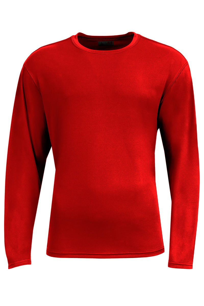 A4 AirFlex Long Sleeve Tee - Scarlet