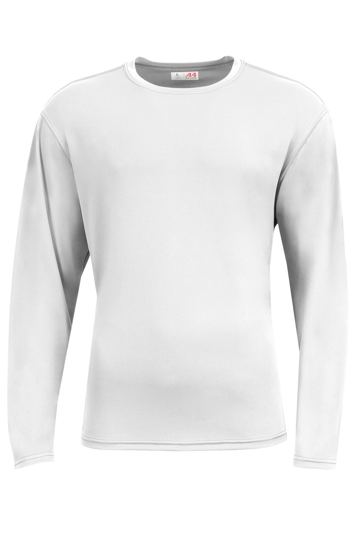 A4 AirFlex Long Sleeve Tee - White