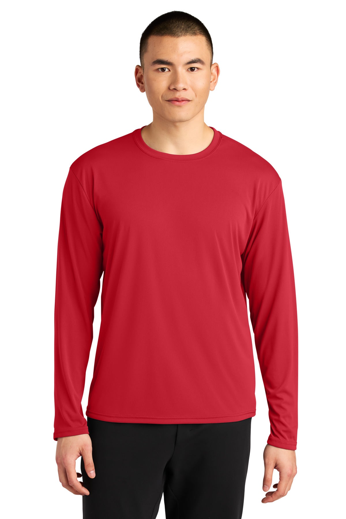 A4 AirFlex Long Sleeve Tee - Scarlet