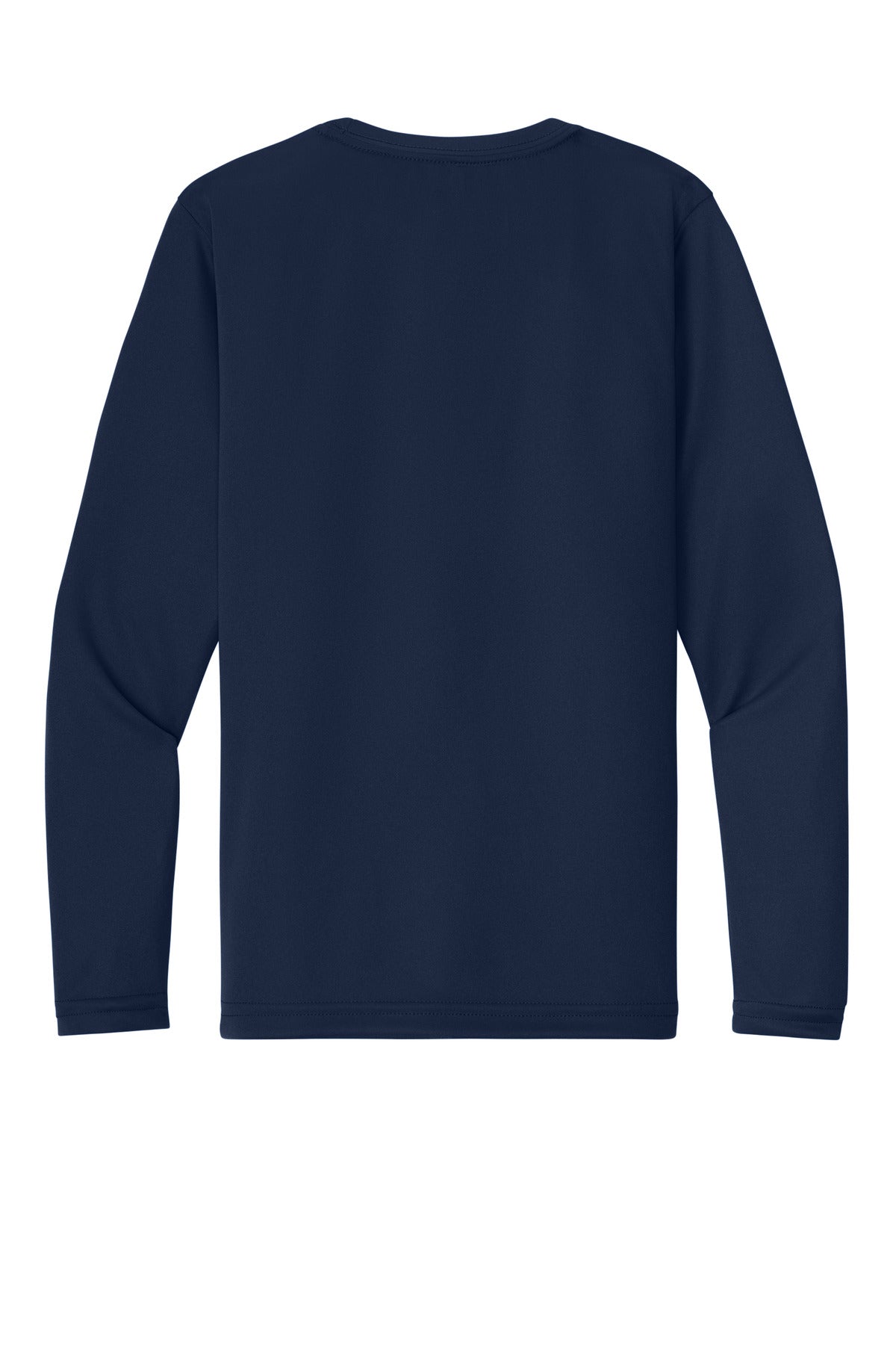 A4 Youth Cooling Performance Long Sleeve Tee - Navy