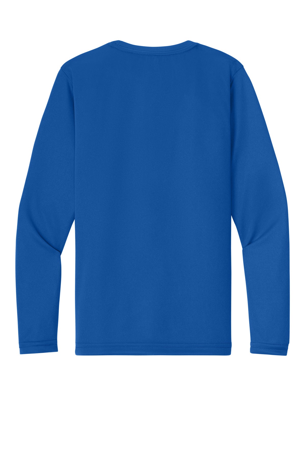 A4 Youth Cooling Performance Long Sleeve Tee - Royal