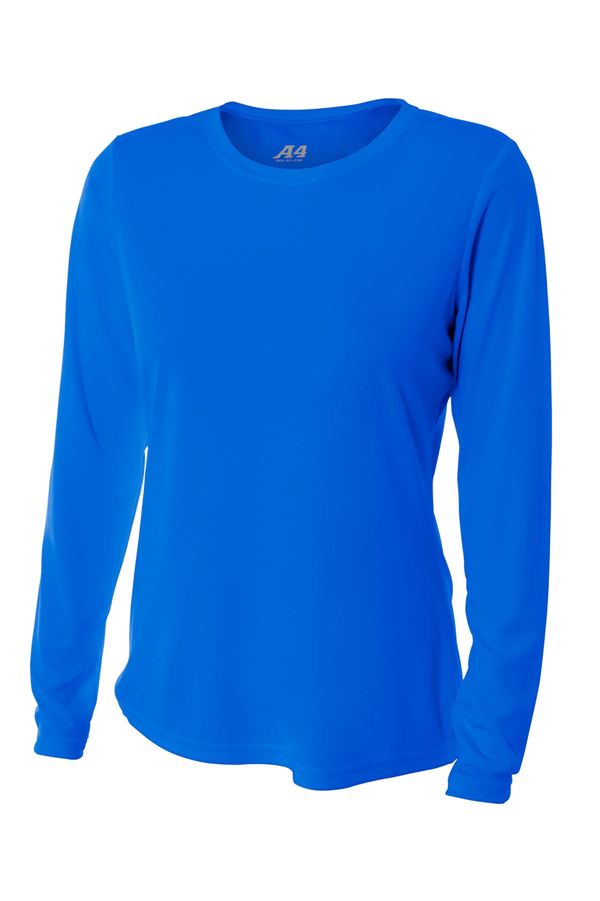A4 Women's Cooling Performance Long Sleeve Tee - Royal