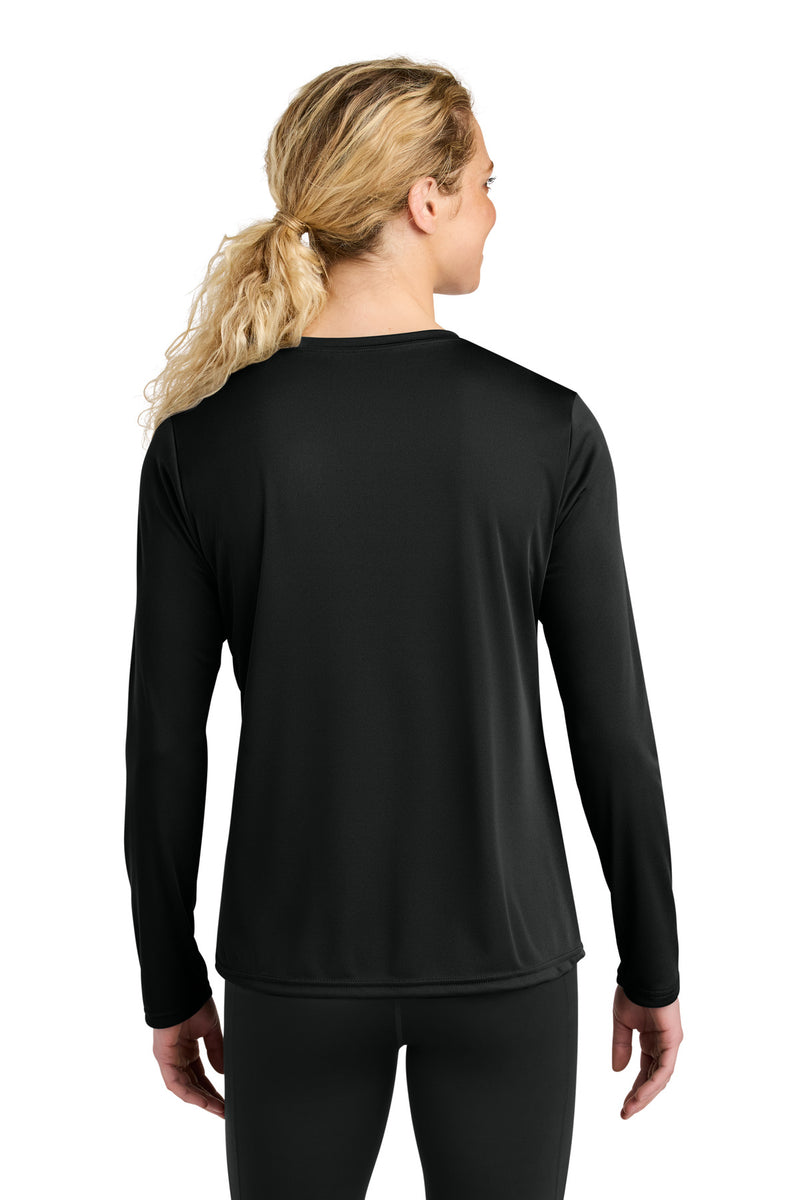 A4 Women's Cooling Performance Long Sleeve Tee - Black