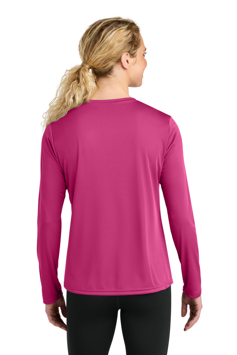 A4 Women's Cooling Performance Long Sleeve Tee - Fuchsia