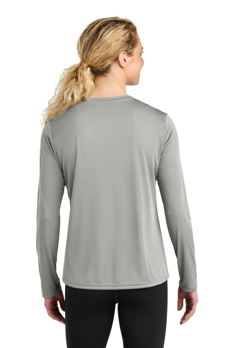 A4 Women's Cooling Performance Long Sleeve Tee - Silver
