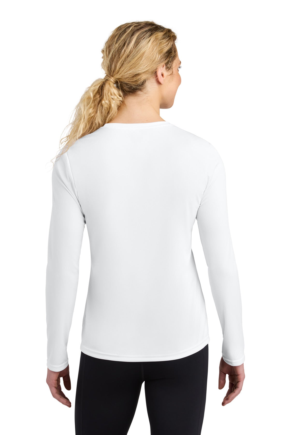 A4 Women's Cooling Performance Long Sleeve Tee - White
