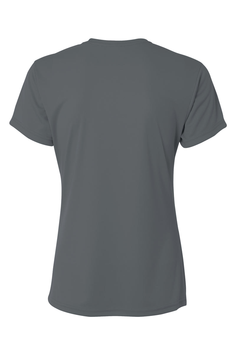 A4 Women's Cooling Performance Short Sleeve Tee - Graphite