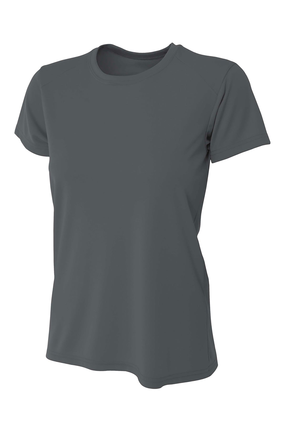 A4 Women's Cooling Performance Short Sleeve Tee - Graphite