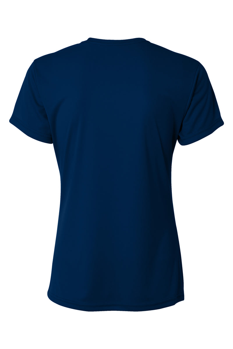 A4 Women's Cooling Performance Short Sleeve Tee - Navy
