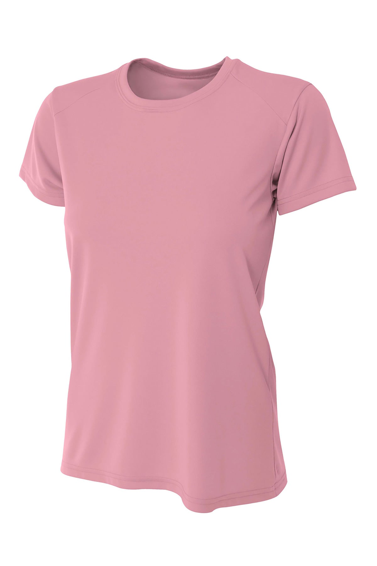 A4 Women's Cooling Performance Short Sleeve Tee - Pink