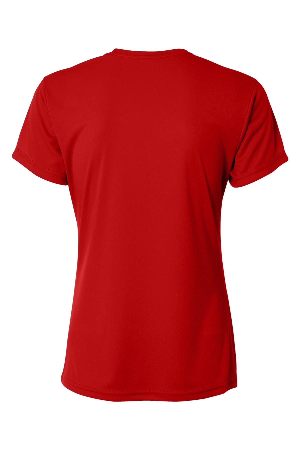 A4 Women's Cooling Performance Short Sleeve Tee - Scarlet
