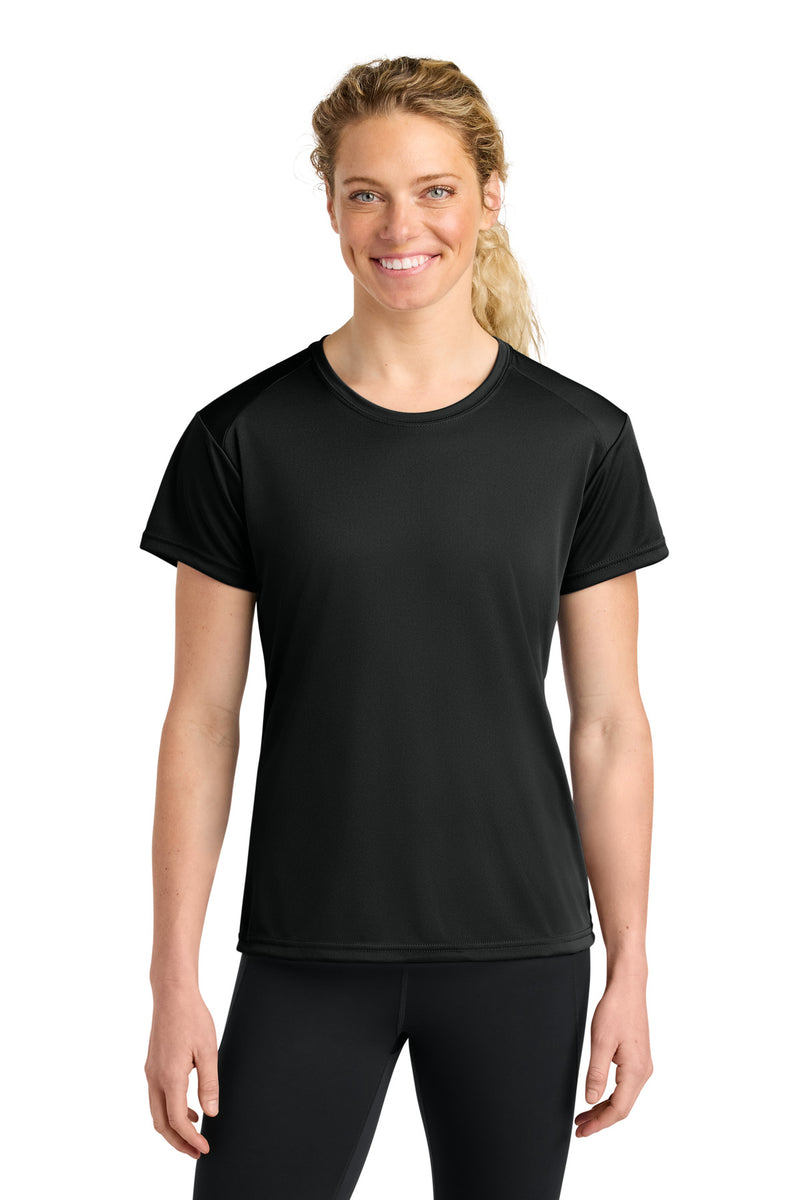 A4 Women's Cooling Performance Short Sleeve Tee - Black