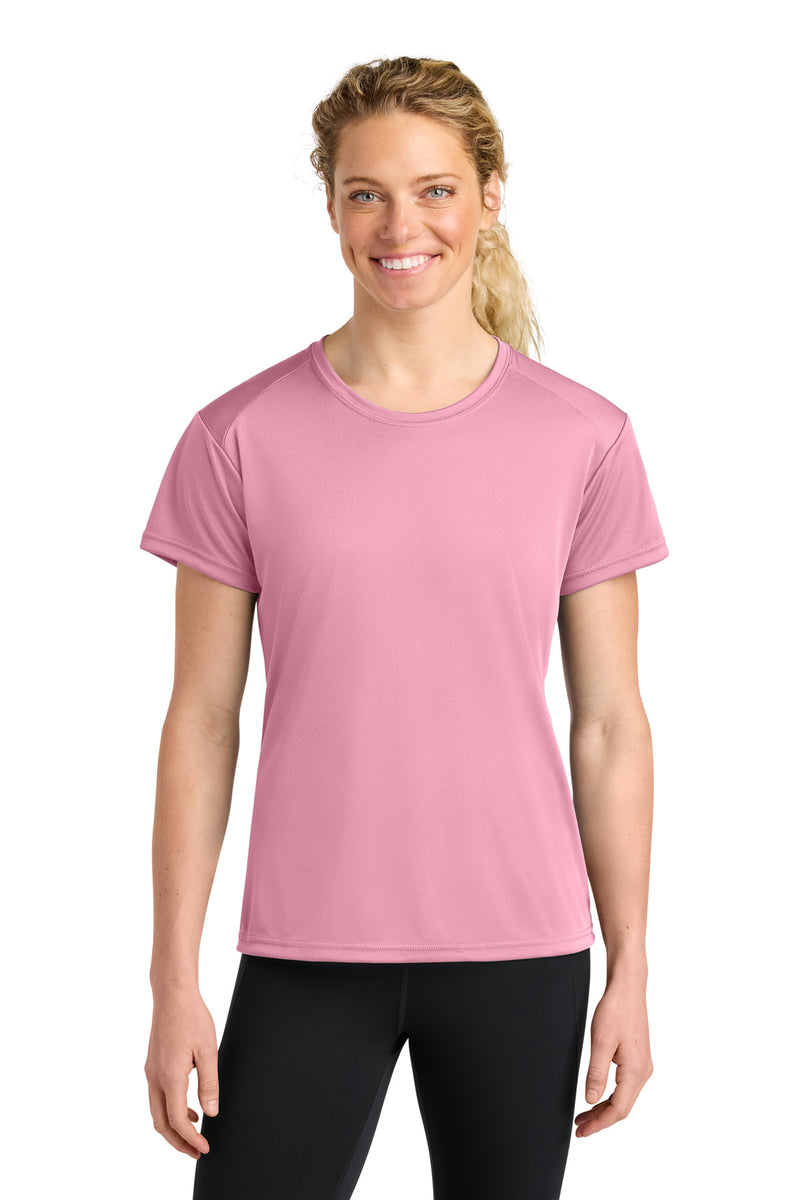 A4 Women's Cooling Performance Short Sleeve Tee - Pink