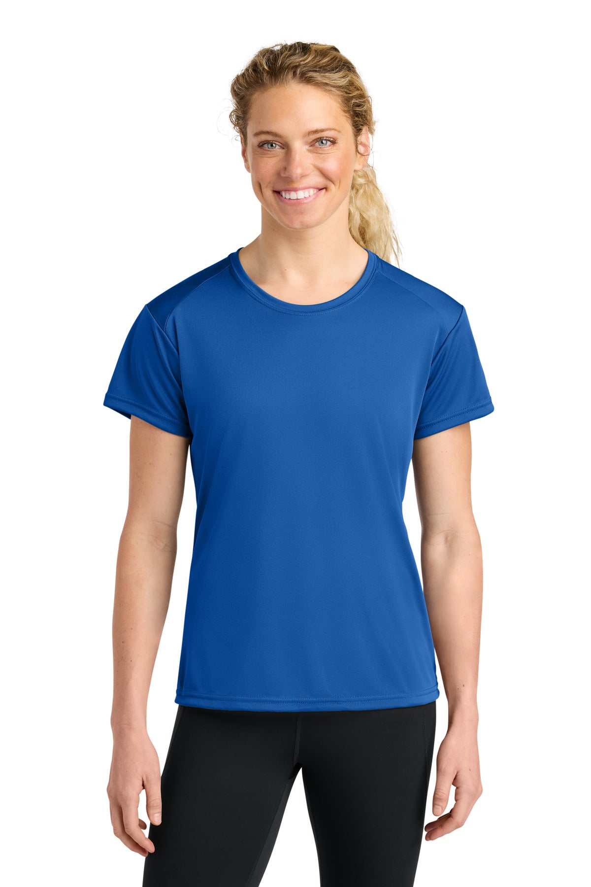 A4 Women's Cooling Performance Short Sleeve Tee - Royal
