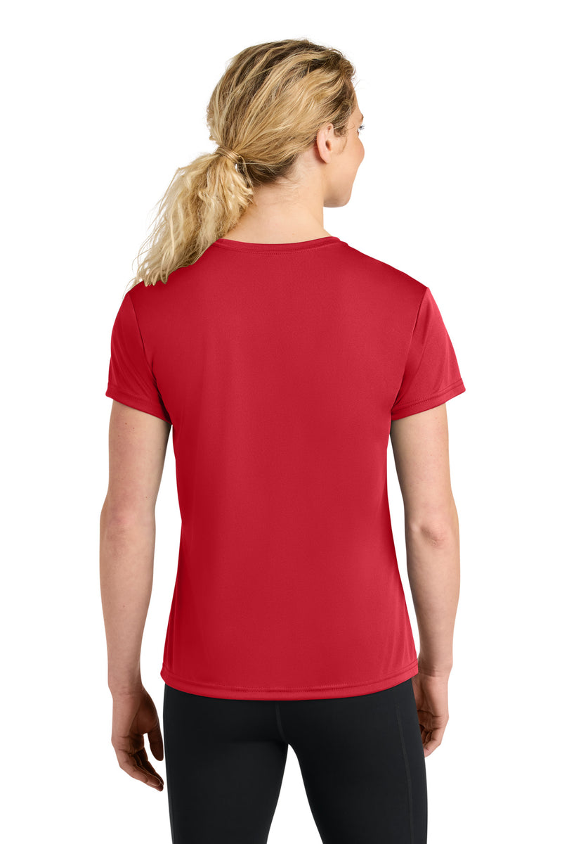 A4 Women's Cooling Performance Short Sleeve Tee - Scarlet