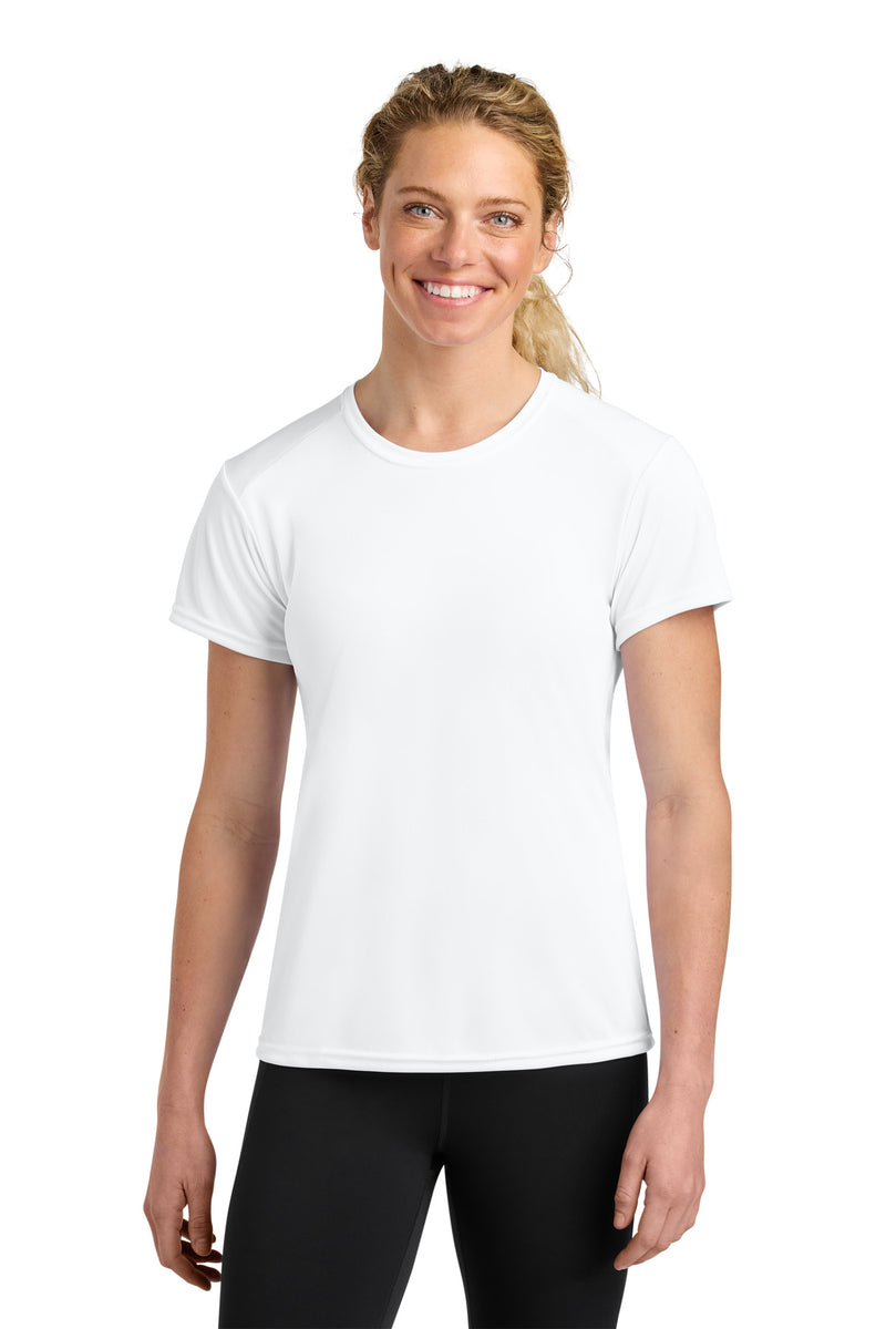 A4 Women's Cooling Performance Short Sleeve Tee - White