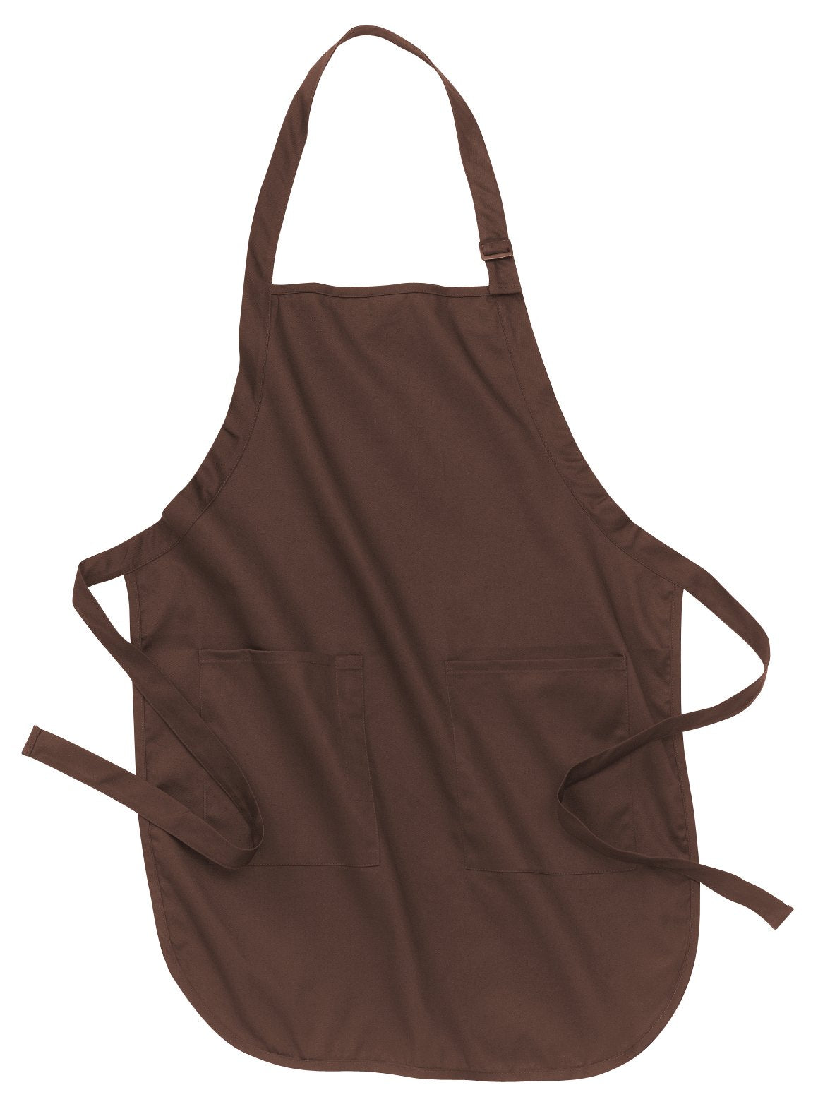 Port Authority Full-Length Apron with Pockets - Coffee Bean