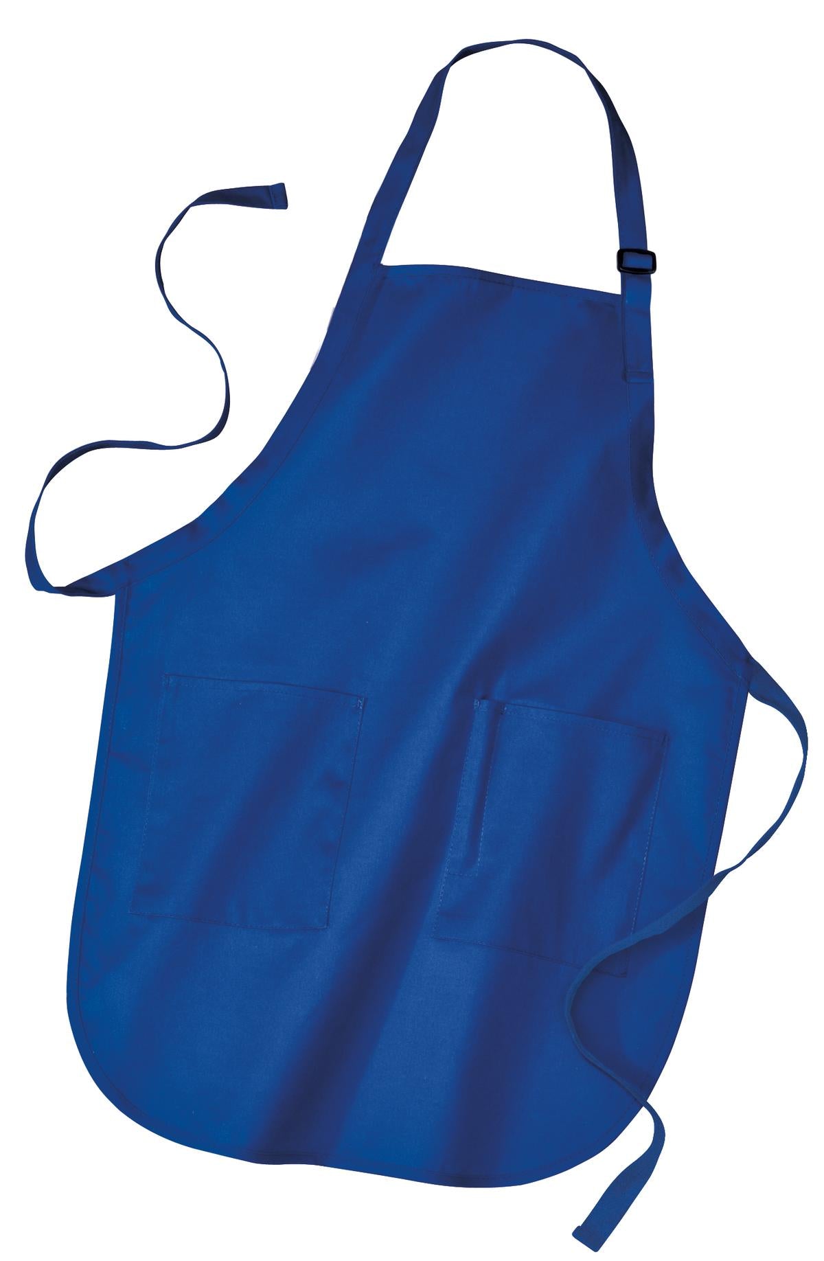 Port Authority Full-Length Apron with Pockets - Royal