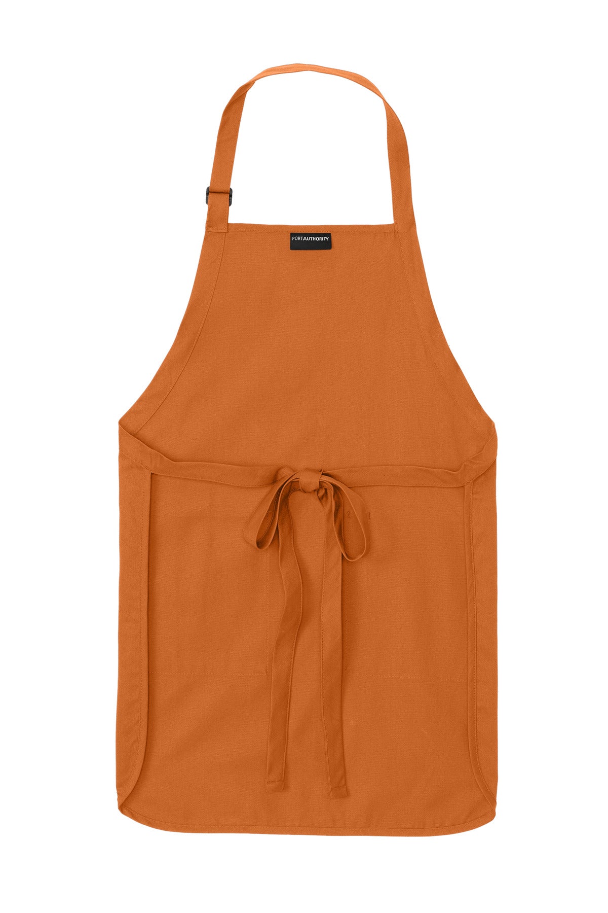 Port Authority Full-Length Apron with Pockets - Texas Orange