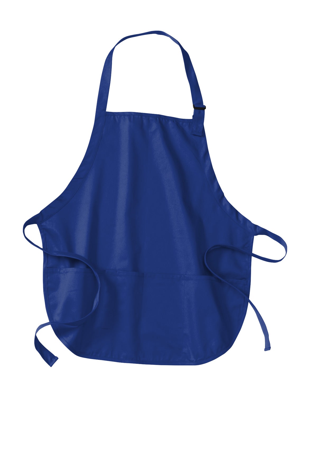 Port Authority Medium-Length Apron with Pouch Pockets - Royal