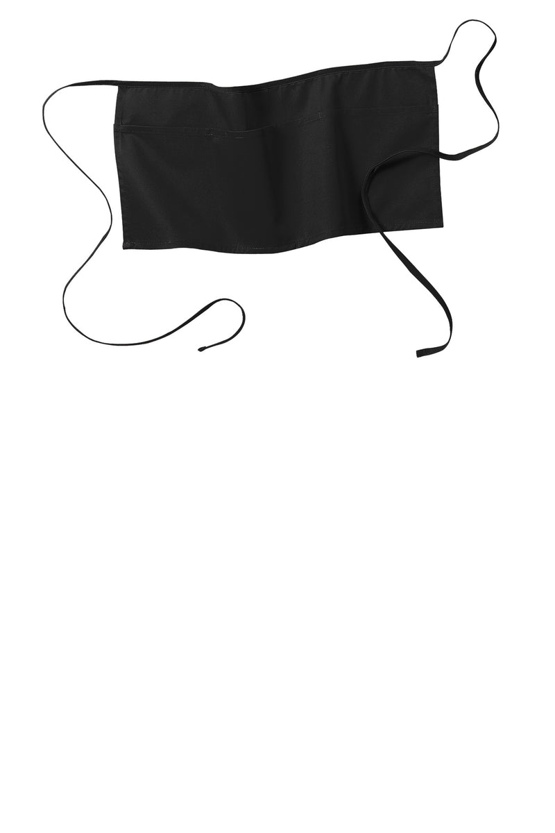 Port Authority Waist Apron with Pockets - Black