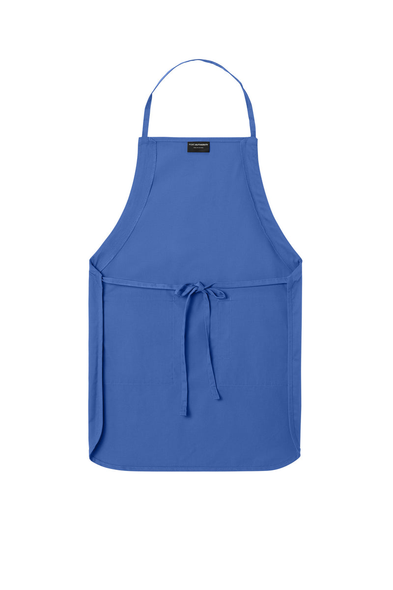 Port Authority Full-Length Apron - Faded Blue