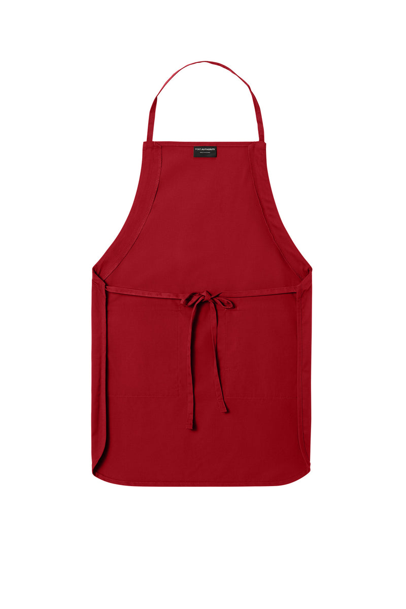 Port Authority Full-Length Apron - Red